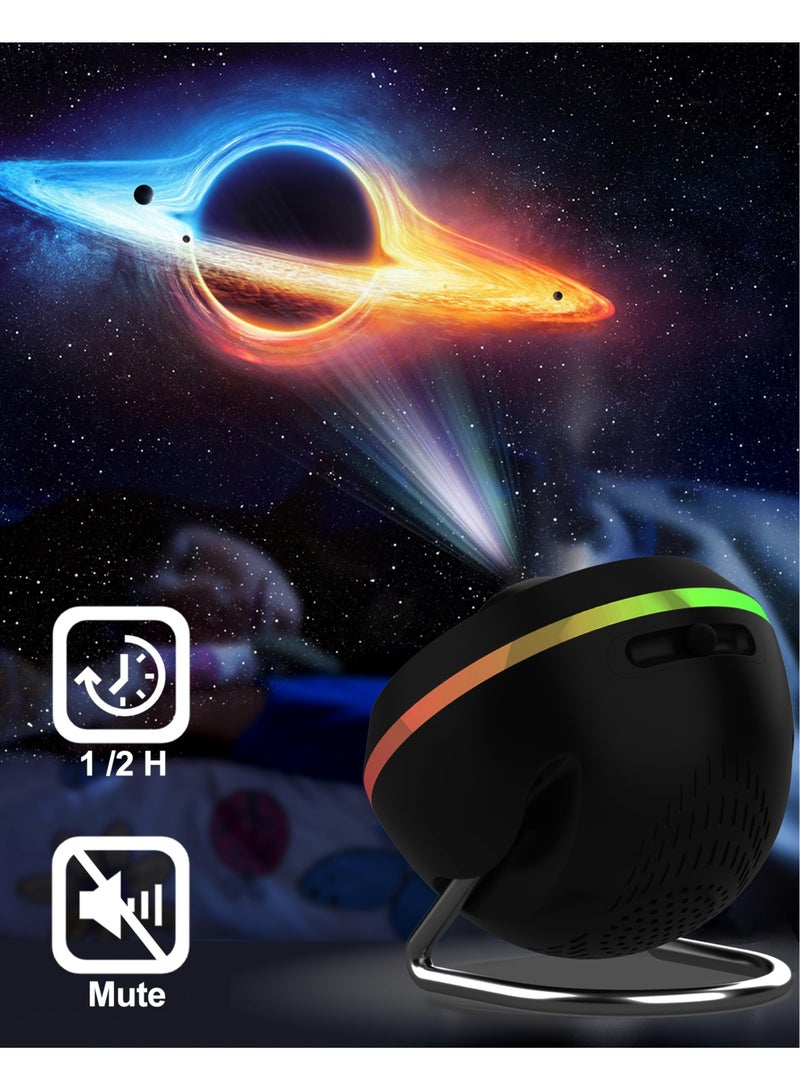 MIXDE Galaxy Projector Star Projector Starry Sky Night Light with Timer - Image 5
